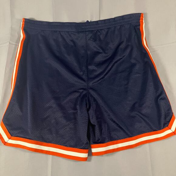 Illinois Fighting Illini Pro Player Men’s XXL NCAA Basketball Shorts Navy Orange - Picture 2 of 15